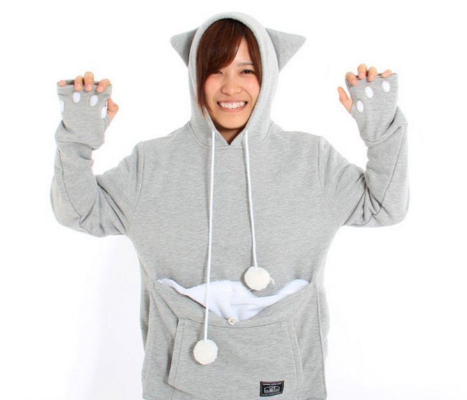 hoodie cat pouch pocket sweatshirt mewgaroo 15 670×574 2