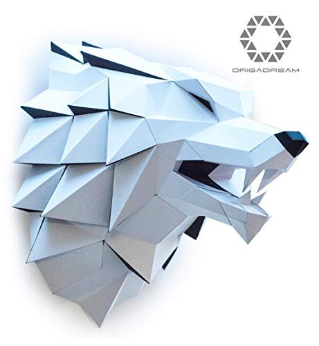 Il lupo origami 3D puzzle